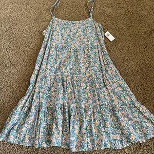 Floral Spaghetti Strap Dress